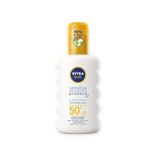 Picture of NIVEA SUN SENSITIVE IMMEDIATE PROTECT 50+ UV 200ML